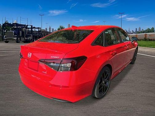 Rallye Red 2026 Honda Civic Hybrid Sport