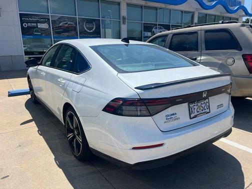 Platinum White Pearl 2024 Honda Accord Hybrid Sport