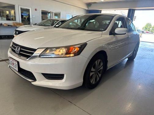 White Orchid Pearl 2015 Honda Accord LX
