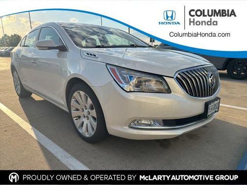 White Diamond Tricoat 2014 Buick LaCrosse Leather