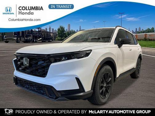 Platinum White Pearl 2026 Honda CR-V Hybrid Sport AWD