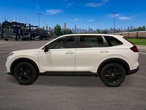 Platinum White Pearl 2026 Honda CR-V Hybrid Sport AWD