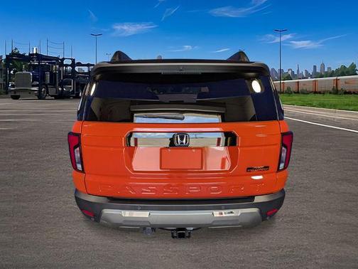 Sunset Orange 2026 Honda Passport AWD TrailSport Elite
