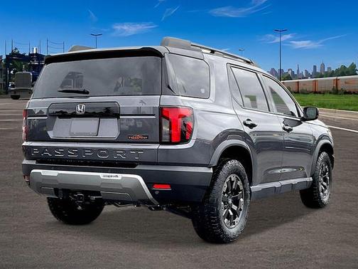 Modern Steel Metallic 2026 Honda Passport AWD TrailSport Elite