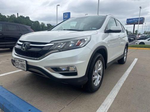 White Diamond Pearl 2016 Honda CR-V EX-L