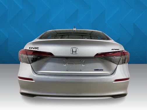 Solar Silver Metallic 2026 Honda Civic Hybrid Sport