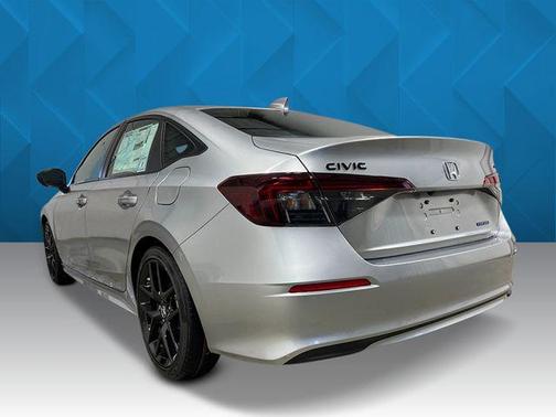 Solar Silver Metallic 2026 Honda Civic Hybrid Sport