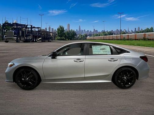 Solar Silver Metallic 2026 Honda Civic Hybrid Sport