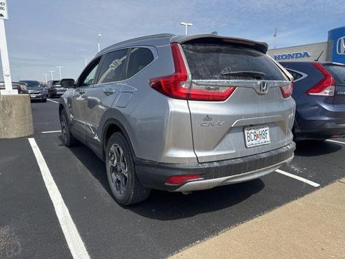 Lunar Silver Metallic 2018 Honda CR-V EX-L