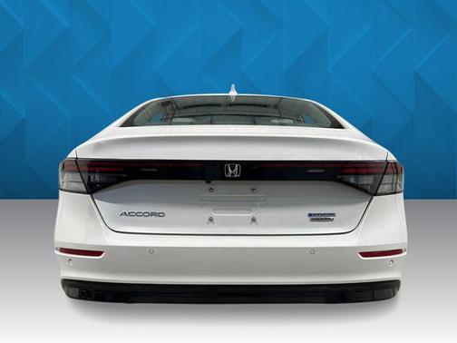 Platinum White Pearl 2026 Honda Accord Hybrid Touring
