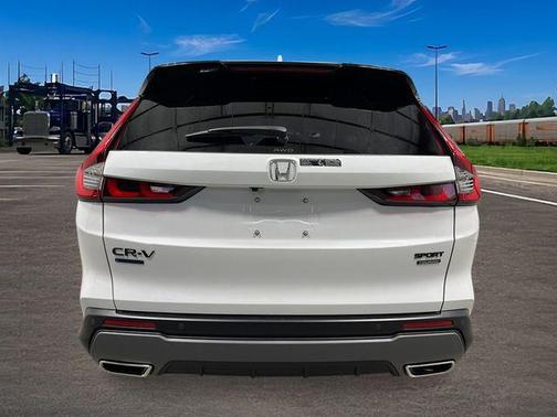 Platinum White Pearl 2026 Honda CR-V Hybrid Sport Touring AWD