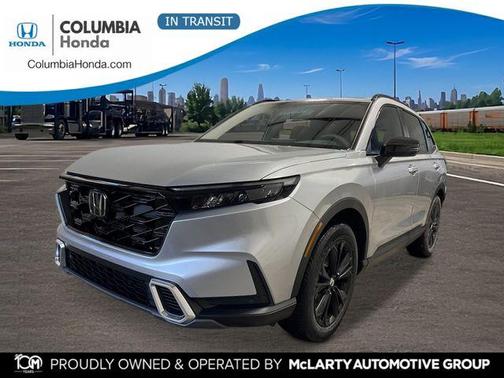 Solar Silver Metallic 2026 Honda CR-V Hybrid Sport Touring AWD