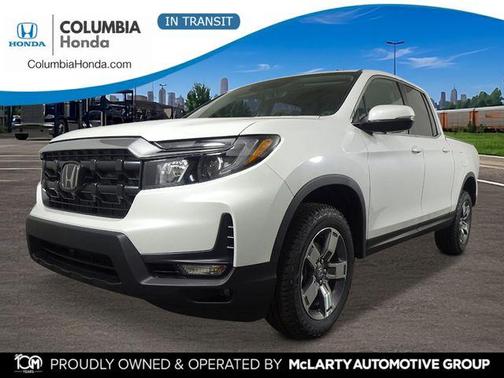 Platinum White Pearl 2026 Honda Ridgeline RTL