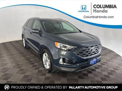 Baltic Sea Green Metallic 2019 Ford Edge SEL