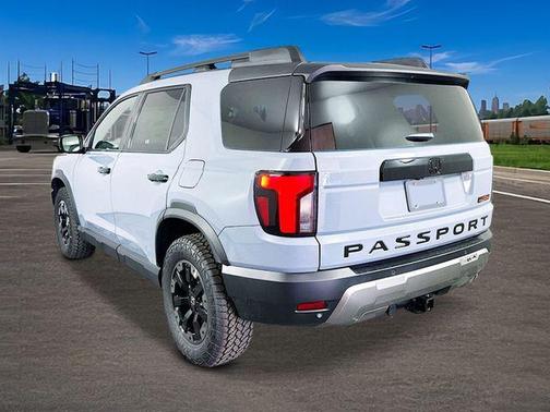 Modern Steel Metallic 2026 Honda Passport AWD TrailSport Elite