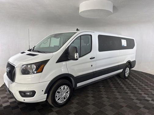 Oxford White 2025 Ford Transit-350 XLT