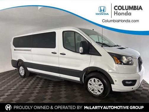 Oxford White 2025 Ford Transit-350 XLT