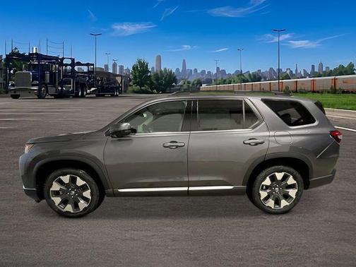 Modern Steel Metallic 2026 Honda Pilot Elite