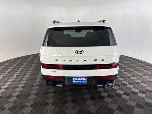 Serenity White 2025 Hyundai SANTA FE Calligraphy