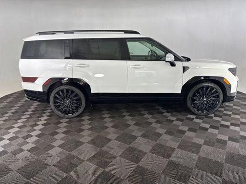 Serenity White 2025 Hyundai SANTA FE Calligraphy