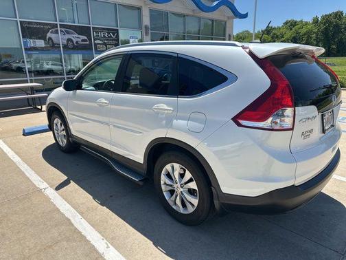 White Diamond Pearl 2014 Honda CR-V EX-L