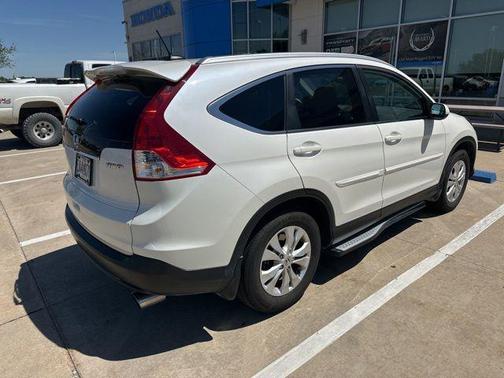 White Diamond Pearl 2014 Honda CR-V EX-L