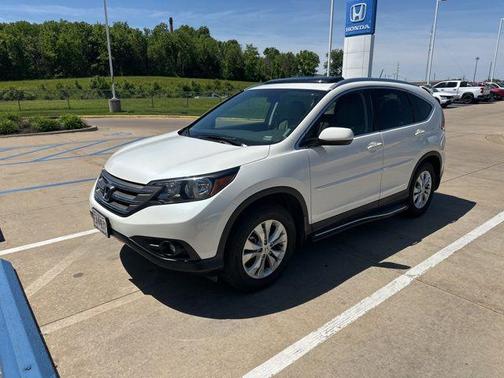 White Diamond Pearl 2014 Honda CR-V EX-L