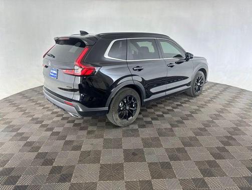 Crystal Black Pearl 2025 Honda CR-V Hybrid Sport AWD