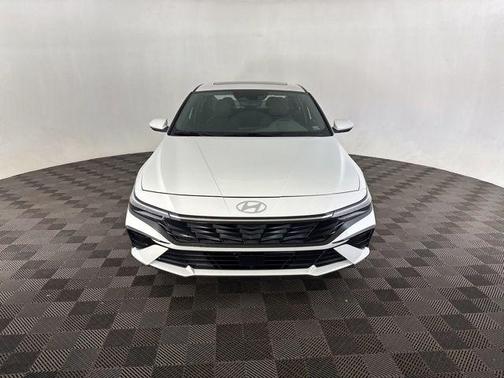 Serenity White 2025 Hyundai ELANTRA SEL