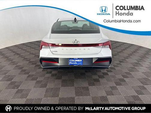 Serenity White 2025 Hyundai ELANTRA SEL