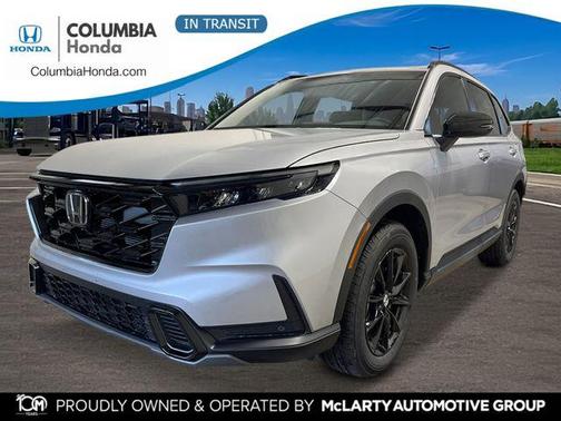 Solar Silver Metallic 2026 Honda CR-V Hybrid Sport-L AWD