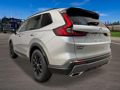 Solar Silver Metallic 2026 Honda CR-V Hybrid Sport-L AWD