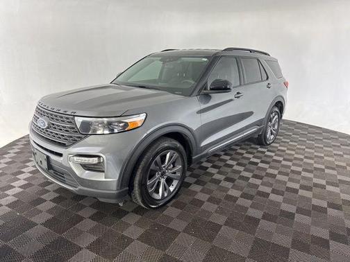Carbonized Gray Metallic 2023 Ford Explorer XLT