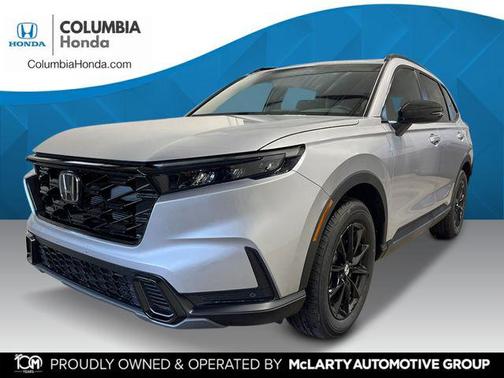 Solar Silver Metallic 2026 Honda CR-V Hybrid Sport-L AWD