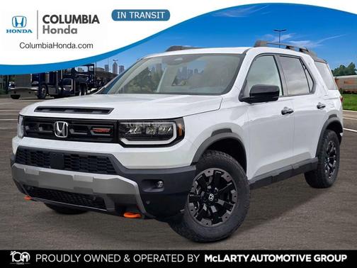 Platinum White Pearl 2026 Honda Passport AWD TrailSport Elite