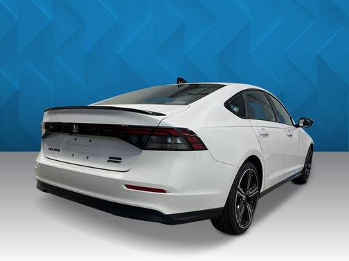 Platinum White Pearl 2026 Honda Accord Hybrid Sport