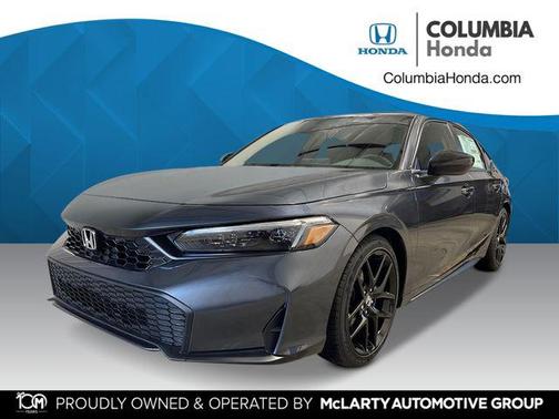 Meteorite Gray Metallic 2026 Honda Civic Sport