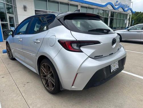 Classic Silver Metallic 2025 Toyota Corolla Hatchback SE