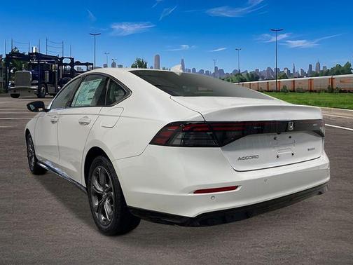 Platinum White Pearl 2026 Honda Accord Hybrid EX-L