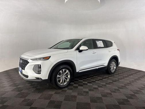 Quartz White 2019 Hyundai SANTA FE SEL 2.4