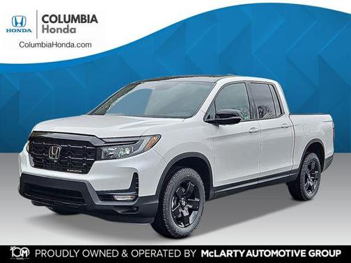 Platinum White Pearl 2026 Honda Ridgeline Black