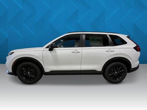 Platinum White Pearl 2026 Honda CR-V Hybrid Sport-L AWD
