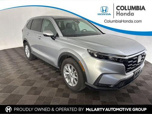 Solar Silver Metallic 2025 Honda CR-V EX-L AWD