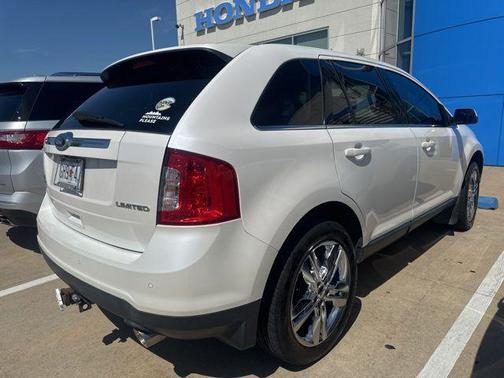 White Platinum Clearcoat Metallic 2012 Ford Edge Limited