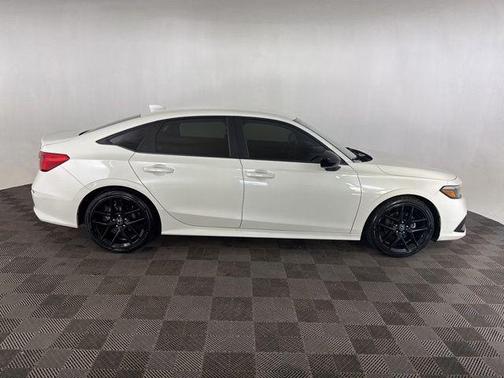 Platinum White Pearl 2023 Honda Civic Sport