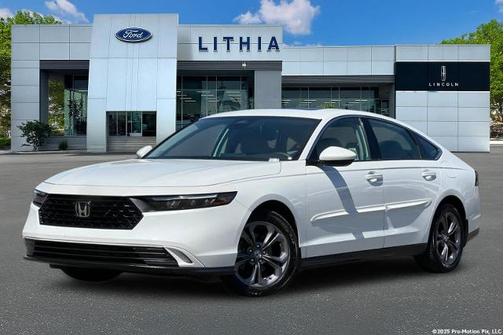 Platinum White Pearl 2023 Honda Accord EX
