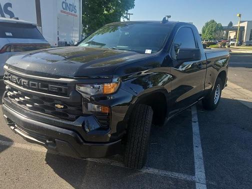 Black 2026 Chevrolet Silverado 1500 WT