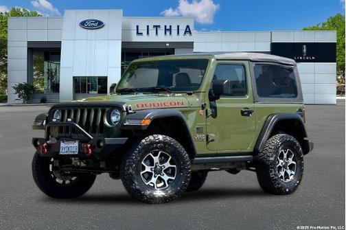 Sarge Green Clearcoat 2021 Jeep Wrangler RUBICON