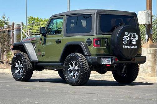 Sarge Green Clearcoat 2021 Jeep Wrangler RUBICON