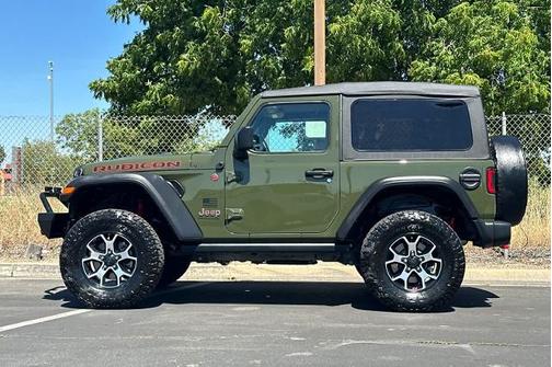 Sarge Green Clearcoat 2021 Jeep Wrangler RUBICON